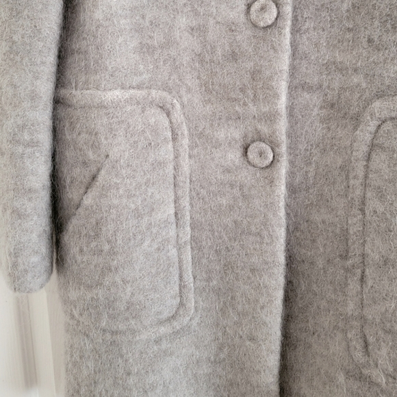 Zara Outerwear Mohair Coat, size XS - Picture 3 of 9